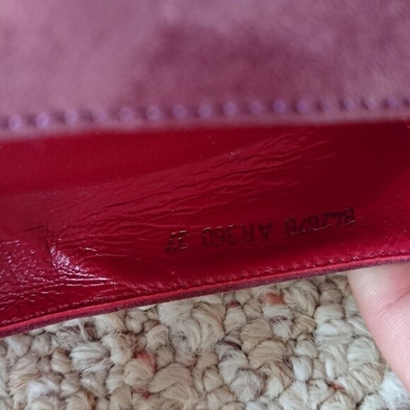 Boden Plum color Suede pump size 36.5 - Picture 6 of 10